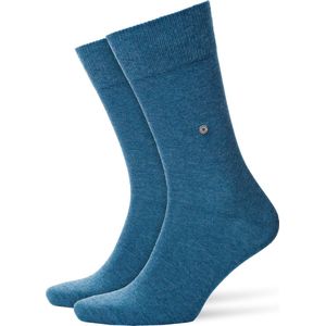 Burlington Everyday 2-Pack one-size katoen multipack sokken dames blauw - Maat 36-41
