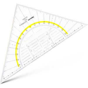 Aristo geodriehoek - 20 cm - met greep - AR-1555-2