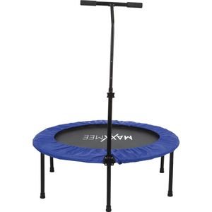MAXXMEE fitness trampoline blauw/zwart