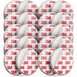Magnetische Bevestiging voor Rookmelders - Zelfklevende Magnetische Houder zonder Boren - Diameter 50 mm