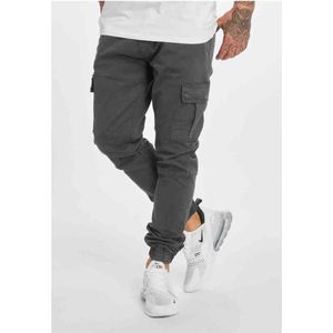 DEF - Litra Antifit Jeans Cargobroek - Taille, 36 inch - Grijs