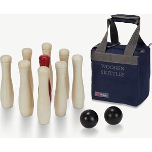 Bowling - indoor en Outdoor - in nette tas Compleet en Luxe Klasse en Geweldig