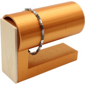 Fiastra - Modica armbandenhouder - brons - armbanden display - hout - armbanden standaard