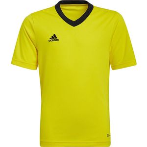 adidas - Entrada 22 Jersey Youth - Gele Voetbalshirt -164