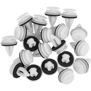 Autoclipset Nylon Kunststof | Universele Autoaccessoires | Autobevestigingsclips | Deurbekledings Versterkingsclipset | Carrosserie Bumper | 50 Stuks HTML Conten
