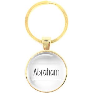 Sleutelhanger Glas - Abraham