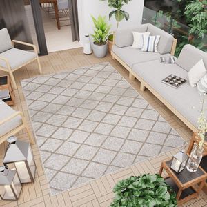 Tapiso Capri Vloerkleed Indoor Outdoor Binnen Tapijt Tuintapijt Maat- 80x150