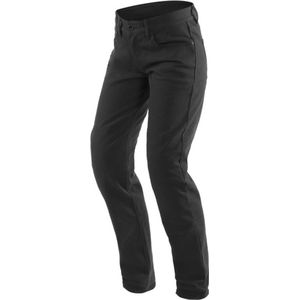 Dainese Casual Slim Lady Tex Black Motorcycle Pants 31 - Maat - Broek