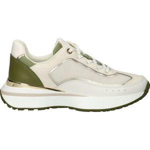 Michael Kors Ari Trainer dames sneaker - Wit Groen - Maat 39