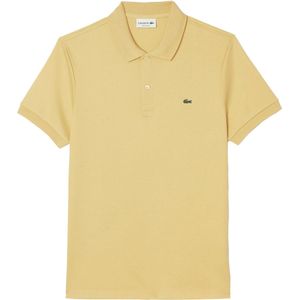 Lacoste Ultra Soft Polo Regular Fit - geel melange