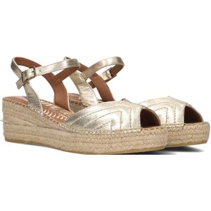 Viguera 2158 Met Sandalen - Met Sleehak - Dames - Goud - Maat 37