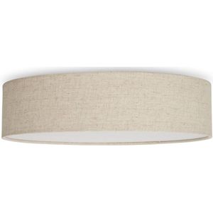 Ceiling Dreams Natural plafondlamp - Linnen - 40 cm - 3 geïntegreerde E14 fittingen - Voor lampen tot 40 W (niet inbegrepen) - Beige - Sfeervolle verlichting - Woonkamer en slaapkamer