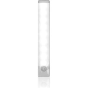 Apeiron Kastverlichting Met Bewegingssensor - Led - Nachtlamp - Keukenverlichting - Trapverlichting - Wandlamp - Magnetisch - Bewegingssensor - Wit Licht - Dimbaar - Oplaadbaar - Met Magneet - 30cm