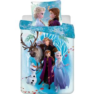 Disney Frozen Dekbedovertrek “Family” – 160 x 200 cm + 70 x 80 cm – 100% katoen
