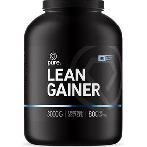 PURE Lean Gainer - vanilla - 3000gr - eiwitten - weight gainer / mass gainer