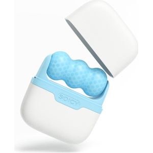 Soicy S30 ijsmassage roller met dubbele ijsrollers V-figuur en W-figuur – Blauw