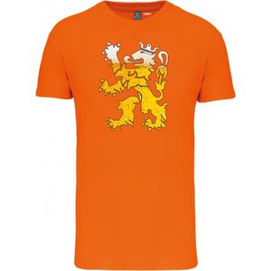 T-shirt Holland Leeuw Bier | Oranje Shirt | Koningsdag Kleding | Oranje | maat XS