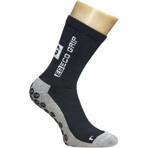 Anti slip sokken | maat 35-38 | 4 paar | naadloze teensectie | temperatuur en vocht regulerend | 97% gerecyclede grondstoffen | kleur zwart