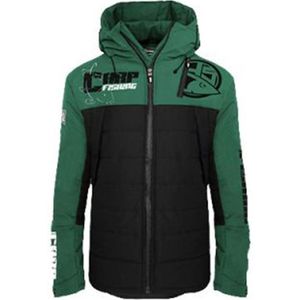 Hotspot Design Zipped Jacket - Carpfishing Eco - Black/Green - Maat L