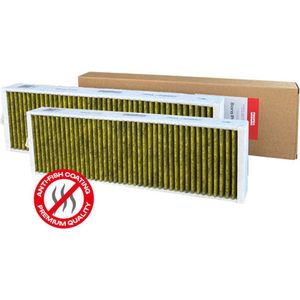 2x PREMIUM Filter voor BORA PUAKF Puru/Pure/X Pure/S Pure (Propex Parts)