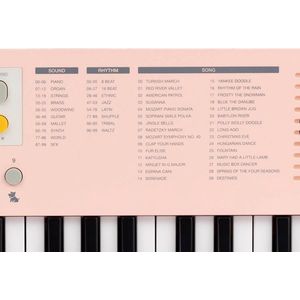 Medeli MK1-PK - Keyboard, 37 toetsen, roze