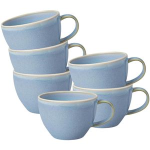 Villeroy & Boch - Crafted Blueberry Koffiekoppen 6 stuks 0.25l