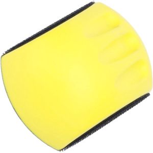 Handschrublok met Haak Backing Schuurpapier Plaat - Muis Vorm Sanders voor Houtbewerking en Meubelreparatie - 5 inch .