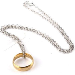 The one ring - lord of the rings - ketting - LARP - live Action Role Play - Hanger - Accessoires - Larpcenter.nl - Cadeau - Viking - Keltisch- Sieraden