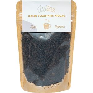 Lottea Lekker Voor in de Middag thee 60 Gram Stazak - thee, thee cadeau, verse thee, losse thee, zwarte thee, relatiegeschenk
