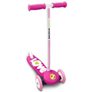 Skids Control 3-wiel Kinderstep Voetrem Meisjes Roze