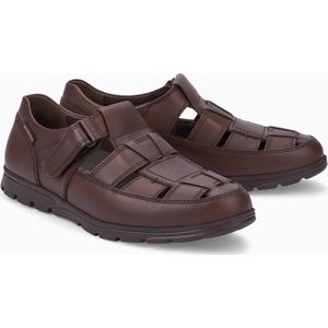 Mephisto KENNETH SUP-HYDRO - Heren sandalen - Kleur: Bruin - Maat: 46