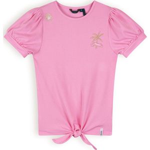 Nono N402-5405 Meisjes T-shirt - Camelia Pink - Maat 122-128