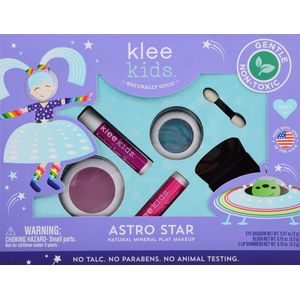 Klee Naturals - Astro Star - Kinder speel make up set - 100% natuurlijk - Roze | Blauw