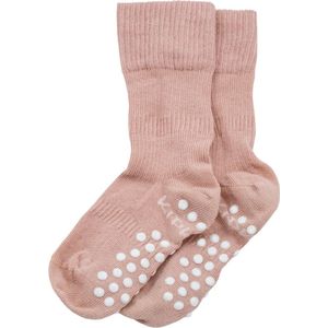 KipKep antislip sokjes - maat 18-24 maanden - Mauve - Blijf-Sokken - 1 paar - zakken niet af - Stay-on-Socks - biologisch katoen