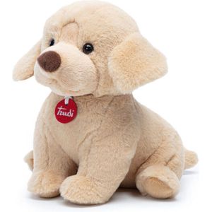 Trudi Puppy Knuffel Hond Puppy 25 cm - Hoge kwaliteit pluche knuffel - Knuffeldier voor jongens en meisjes - Beige - 18x26x22 cm maat M