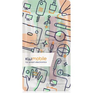 kwmobile 2x armband geschikt voor Garmin Venu 3S - Bandjes voor fitnesstracker in pastelgroen / lavendel