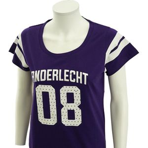 RSC Anderlecht paars t-shirt dames 08 maat XS