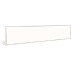 Ledvion LED Panel 120x30, 40W, 4000 Kelvin, 4000 Lumen |100lm/W), Inbouwarmatuur voor rasterplafonds, LED driver met snelconnector, 5 jaar garantie, Voor kantoren