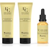 Eve Curls Complete Curls Set - Voordeelverpakking - Krullend Haar Producten - Krullen Crème - Curly Girl Producten - Leave-In Conditioner Curl - Haar olie