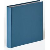 Walther Fun - Fotoalbum - 30X30 cm - 100 zwarte pagina's - Blauw