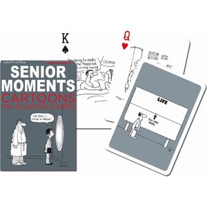 Piatnik Senior Moments Cartoons Speelkaarten - Enkeldeks