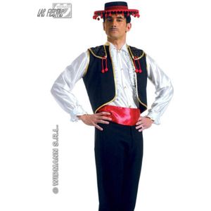 Spaans & Mexicaans Kostuum | Snelle Verkleedset, Torero Espana Kostuum Man | One Size | Carnaval kostuum | Verkleedkleding