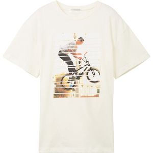 TOM TAILOR oversize printed t-shirt Jongens T-shirt - Maat 164
