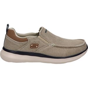 Skechers Delson 2.0 Heren Instappers - Sand - Maat 46