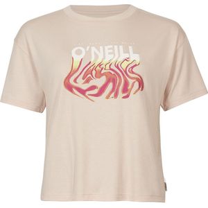 O´neill Active Rutile T-shirt Met Korte Mouwen Beige M Man
