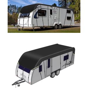 Oxford-stof, beschermhoes voor camper, caravan, afdekzeil, winter, afdekzeil, caravan, waterdicht, voor dak, beschermt tegen stof, vocht en uv-straling (7,5 m x 3 m)