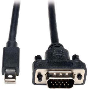Tripp Lite P586-006-VGA-V2 video kabel adapter 1,8 m Mini DisplayPort VGA (D-Sub) Zwart