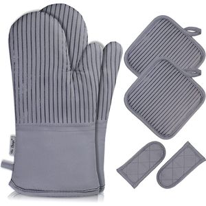 Luxe ovenwanten set – Keukenhulp  Keuken Textiel – Oven Accessiores – Oven Gloves
