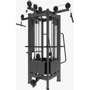 Xtreme Fitness - Cable Jungle - Selection Style - Multifunctioneel Krachtstation - Kabelstation voor Pulley- en Kabeloefeningen - Professioneel Fitnessapparaat voor Gym