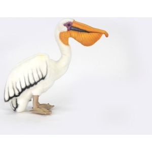 Witte Pelikaan knuffel 25 cm - Vogelknuffels - Pluche knuffels